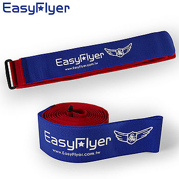EasyFlyer 易飛翔-多功能旅遊魔鬼氈束帶-藍配西門 大 遠 百紅