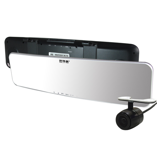 發現者X8D 雙鏡頭行車紀家樂福 行車紀錄器錄器 曲面鏡 倒車顯影 德國蔡司鏡頭 (送8GC10記憶卡)