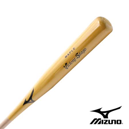MIZUNO 慢速壘球楓木棒- 棒球 球棒 美津濃 芥末黃大 遠 板黑