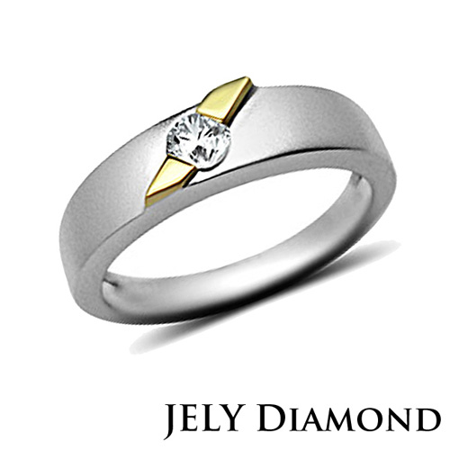 【JELY】HONEY DIAMOND 真鑽情人戒指(男款)