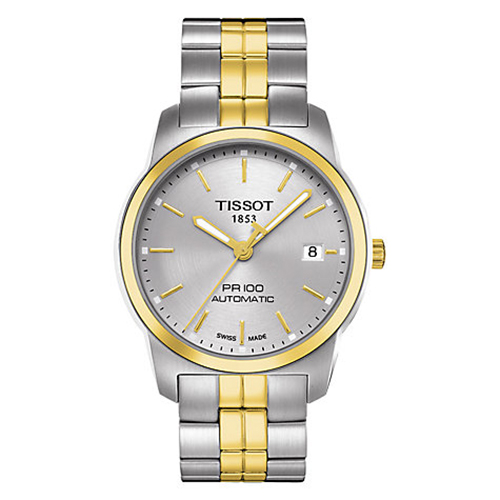 TISSOT PR100 簡約奢華設計機械腕錶-38mm/T0494072203100 TISSOT PR100 簡約奢華設計機械腕錶-38mm/T0494072203100