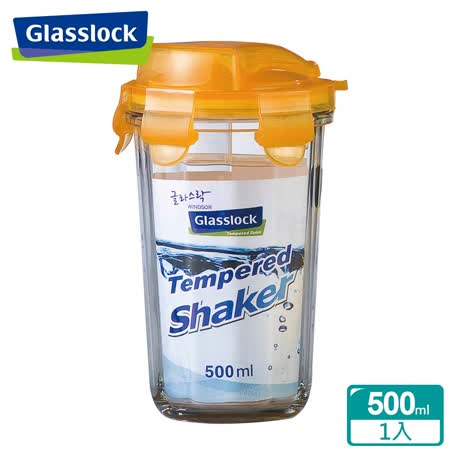 【勸敗】gohappy快樂購物網Glasslock強化玻璃環保攜帶型水杯500ml一入 - 繽彩橘(RC105)哪裡買吉安 愛 買