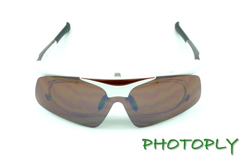 台灣PHOTOPLY大聯盟太陽眼鏡,時尚白24 小時 量販 店鏡框/抗疲勞抗藍光鏡片(CD12)