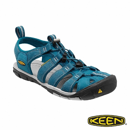 KEEN 女 CLEARWATER CNX 護趾涼鞋高雄 愛 買 超市(藍色)