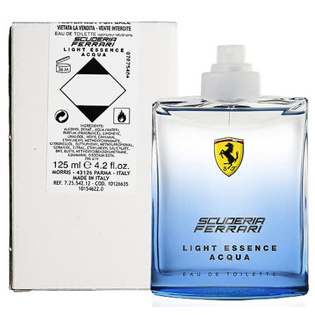 【私心大推】gohappy快樂購Ferrari 法拉利 水元素中性淡香水 125ml-Tester包裝推薦台北 市 愛 買