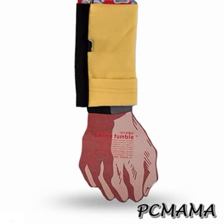 PCMAMA運動手機袋運台中 遠東 百貨 地址動手腕套(黃袍色+黑)