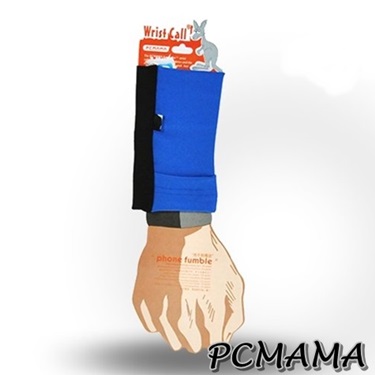 大 遠東PCMAMA運動手機袋運動手腕套( 藍色+黑色薄款)
