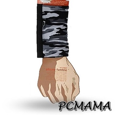 P線上 超市CMAMA運動手機袋運動手腕套(黑+迷彩)
