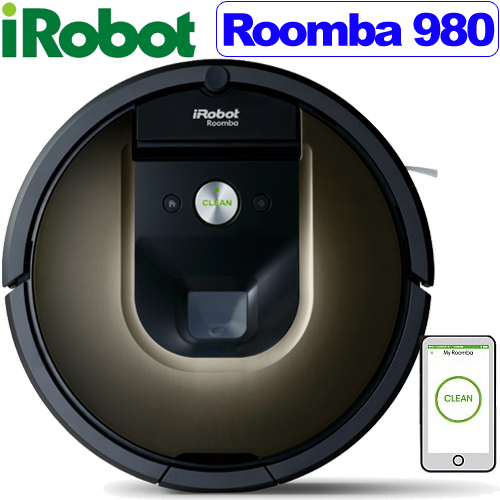 【全台最新2016／3／14製造01版軟體登台 還在買庫存貨嗎?】美國iRobot第9代Roomba 980WiFi+APP 帝王級機器人掃地吸塵器