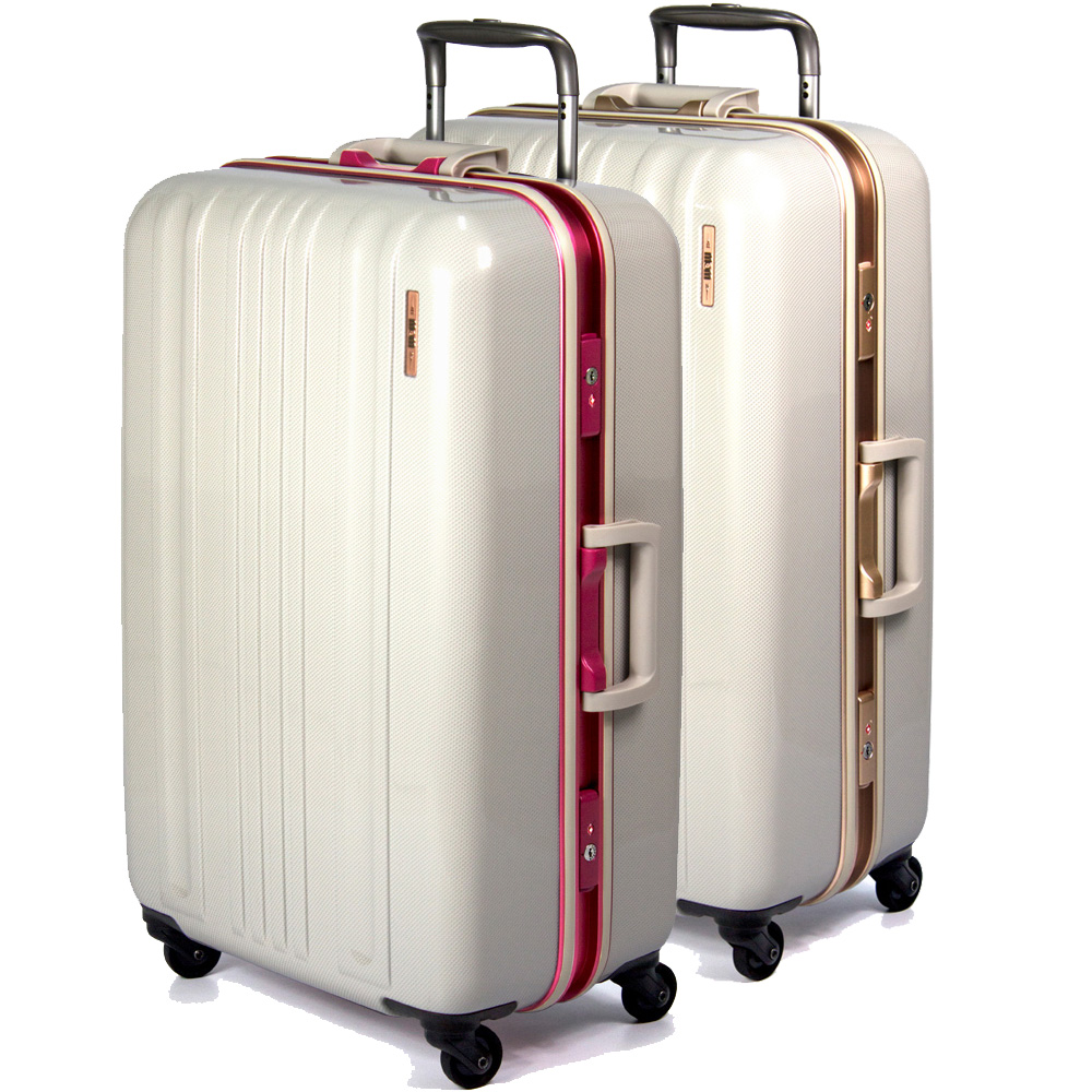 MOM 日本品牌 - 25吋MOM日高雄 大 遠 百本彩框行李箱RU-6008-25二色可選