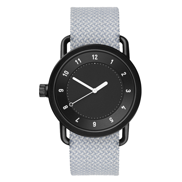 TID Watches No.1 Black 黑底x灰白色腕錶/40mm TID Watches No.1 Black 黑底x灰白色腕錶/40mm