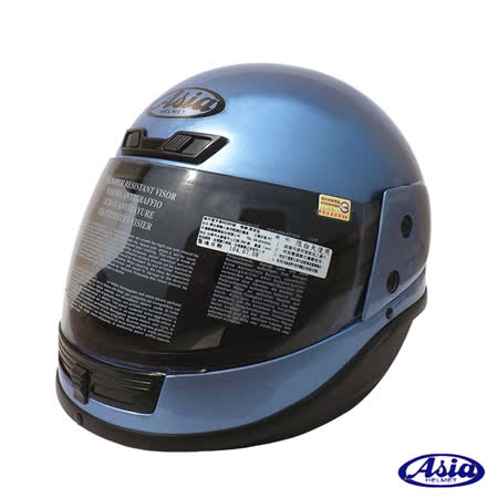 AS遠東 百貨 vipIA FreeStyle A801 全罩式安全帽 水晶藍
