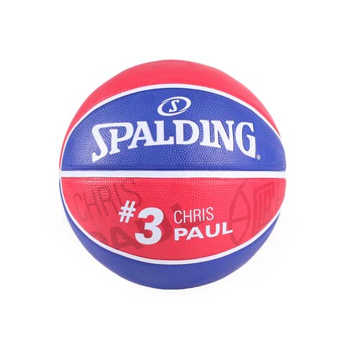 SPALDING 快艇-保www gohappy com tw羅 PAUL 7號球 籃球-斯伯丁 運動 休閒 紅藍白 F