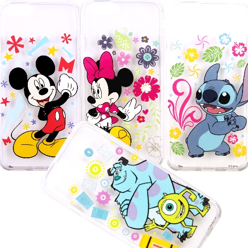 【Disney】iPhone6 /6s 花朵系列 彩繪透明保護軟套 【Disney】iPhone6 /6s 花朵系列 彩繪透明保護軟套
