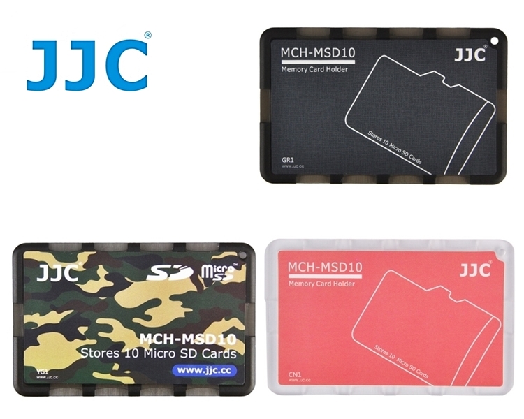 JJC超薄名片型記憶卡收納盒MCH-MSD10系列 適放10張Micro SD/Micro SDHC/Micro SDXC JJC超薄名片型記憶卡收納盒MCH-MSD10系列 適放10張Micro SD/Micro SDHC/Micro SDXC