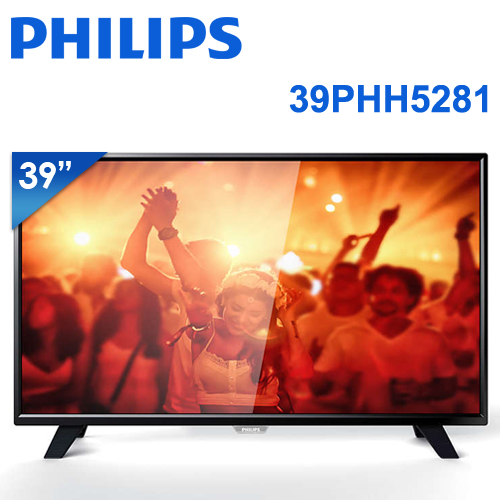 PHILIPS飛利浦 39吋LED淨藍光液晶顯示器+視訊盒(39PHH5281)