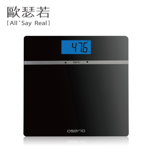 OSERIO-MES-210多功能BMI體重計(黑色)