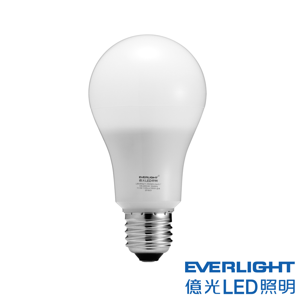 光LED 11.5W 全 E27泡 白光 4入