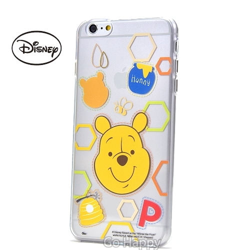 Disney【開心維尼】iphone6/6SPlus軟式手機背蓋 Disney【開心維尼】iphone6/6SPlus軟式手機背蓋