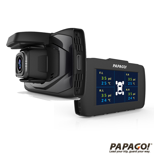 PAPAGO! GoSafe 30G GPS 測速預警行車記錄器+16G記行車記錄器 倒車顯影憶卡+螢幕擦拭布