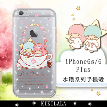 三麗鷗SANRIO正版授權 雙子星仙子 KiKiLaLa iPhone 6s / 6 plus i6s+ 5.5吋 水鑽系列軟式手機殼(許願杯) 三麗鷗SANRIO正版授權 雙子星仙子 KiKiLaLa iPhone 6s / 6 plus i6s+ 5.5吋 水鑽系列軟式手機殼(許願杯)