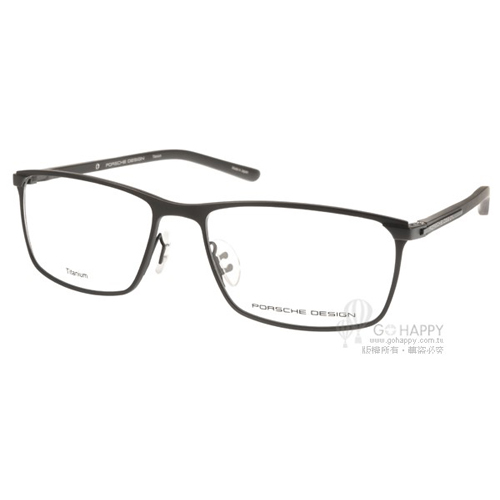 Porsche Design光學眼鏡 頂級奢華百搭款(黑) #PO8287 A Porsche Design光學眼鏡 頂級奢華百搭款(黑) #PO8287 A