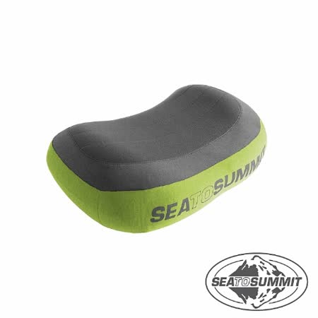SEATOSUMMIT 50D 充氣板 大 遠 百枕（標準版）(綠色)