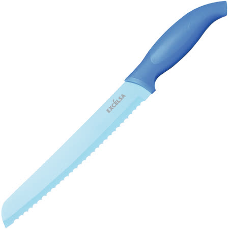 【私心大推】gohappy 線上快樂購《EXCELSA》Color不沾鋸齒麵包刀(藍20cm)效果好嗎台中 大 遠 擺