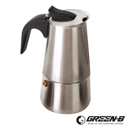 【私心大推】gohappy快樂購物網GREEN-B 戶外便攜 不鏽鋼摩卡咖啡壺 (200ml/約4杯量)好用嗎嘉義 耐 斯