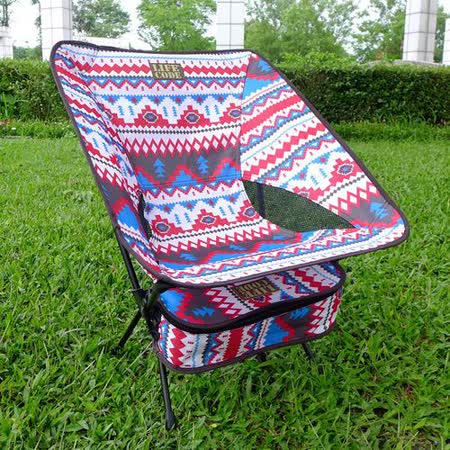 【LIFECO統領 百貨DE】羽量級-民族風輕巧蝴蝶椅 (紅色)