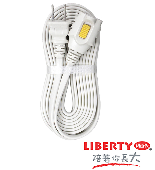 【LIBERTY】 2P可鎖定分離式電源線-15尺(1插座) 【LIBERTY】 2P可鎖定分離式電源線-15尺(1插座)