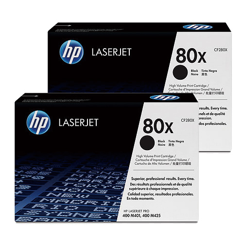 【HP】CF280X/80X 原廠黑色高容量碳粉匣(雙入組) 【HP】CF280X/80X 原廠黑色高容量碳粉匣(雙入組)