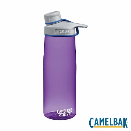 CAMELBAK CH24 小時 愛 買UTE 750ML戶外運動水瓶BPAFREE(蓮紫)