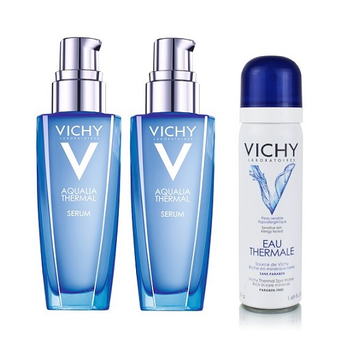 VICHY 薇姿 智慧動能保濕精華 (原 新潤泉高密度保濕精華) 30ml兩入組+溫泉舒緩噴霧 50ml VICHY 薇姿 智慧動能保濕精華 (原 新潤泉高密度保濕精華) 30ml兩入組+溫泉舒緩噴霧 50ml