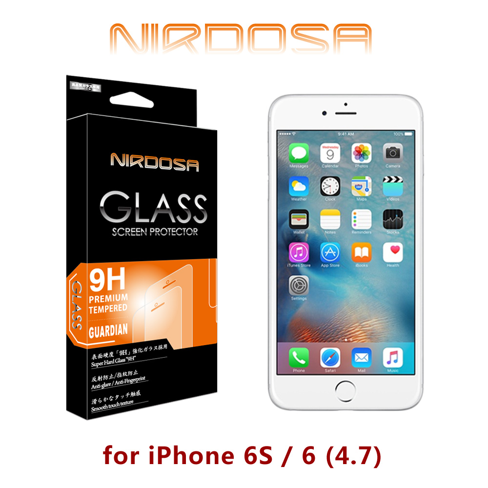 NIRDOSA iPhone 6S ／ 6 (4.7) 9H 0.26mm 鋼化玻璃 螢幕保護貼