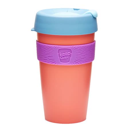 【部落客推薦】gohappy快樂購澳洲 KeepCup 隨身咖啡杯 L - 杏桃效果如何快樂 購物 網 評價