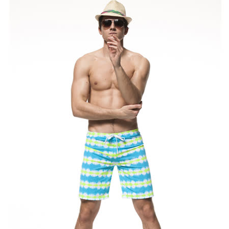 【SARBIS】永和 太平洋 百貨海灘泳褲附泳帽B55505