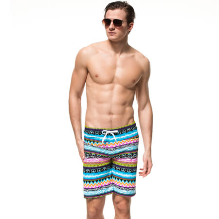 【SARBIS】海灘民生 用品泳褲附泳帽B55607