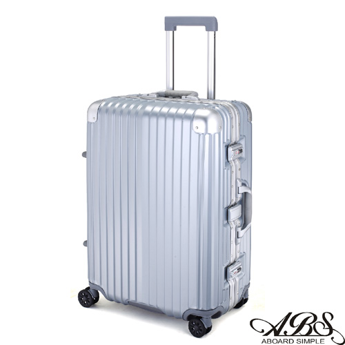 ABS愛貝斯 M3系列 20吋鋁框海關鎖行李箱 (爵士銀) 愛 買 永和99-051C