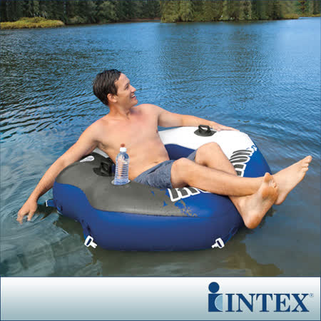 【INTEX】可連接式水上充氣沙發椅RIVER 天母 大葉 高島屋 百貨RUN漂流躺椅(58854)