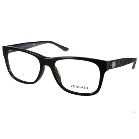 【網購】gohappy快樂購VERSACE光學眼鏡 復古簡約方框款(黑) # VE3199A GBA評價怎樣ㄕ ㄟ sogo