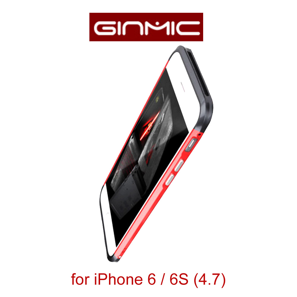 Ginmic 魅影系列 iPhone6S / 6 4.7 撞色 鋁合金 金屬保護邊框 Ginmic 魅影系列 iPhone6S / 6 4.7 撞色 鋁合金 金屬保護邊框