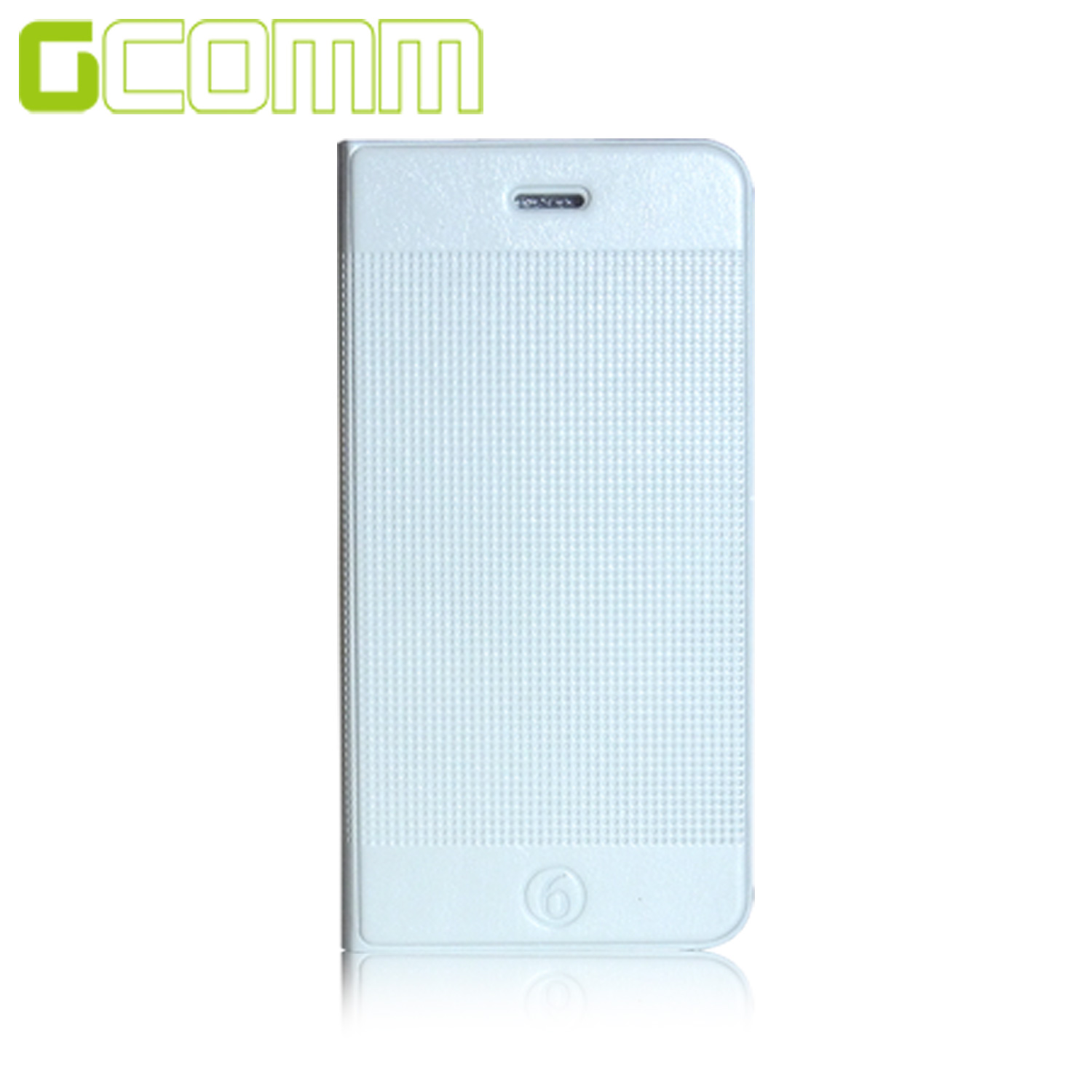 GCOMM iPhone6S/6 4.7吋 時尚凹凸圓點超纖皮套 時尚白 GCOMM iPhone6S/6 4.7吋 時尚凹凸圓點超纖皮套 時尚白