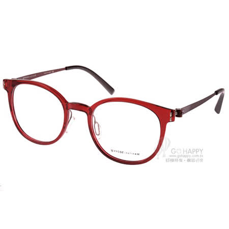 【部落客推薦】gohappy線上購物VYCOZ光學眼鏡 簡約百搭半圓框款 (紅) #HILLY RED好用嗎愛 買 退貨