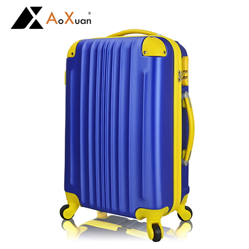 【AoXuan】玩色人愛 買 量販 店 dm生20吋ABS防刮耐磨行李箱/旅行箱/登機箱