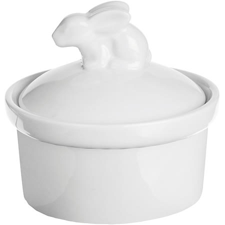 【好物推薦】gohappy《EXCELSA》兔子蓋+瓷製烤杯(9.5cm)效果快樂 購物 網站