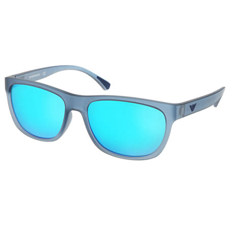 【私心大推】gohappy快樂購EMPORIO ARMANI太陽眼鏡 熱銷百搭水銀鏡面款(藍) #EA4081F 553525效果如何大 立 百貨