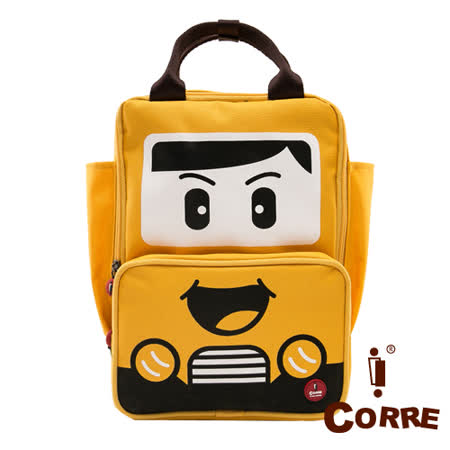 【網購】gohappy線上購物CORRE - ANKO人氣卡通系列尼龍休閒童包後背包-汽車黃好用嗎愛 買 回收