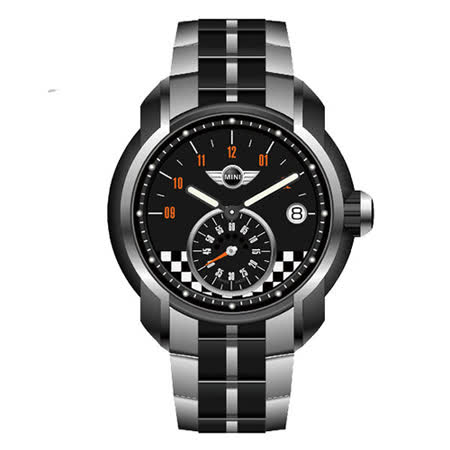 【好物分享】gohappy線上購物MINI Swiss Watches 經典Cooper 賽車馬賽克時尚鋼帶男用腕錶/45mm/MINI-50ES好用嗎線上 購物