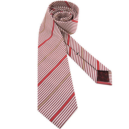【好物推薦】gohappy 線上快樂購GUCCI 條紋棉質造形領帶-紅色價格台南 大 遠 百 餐廳
